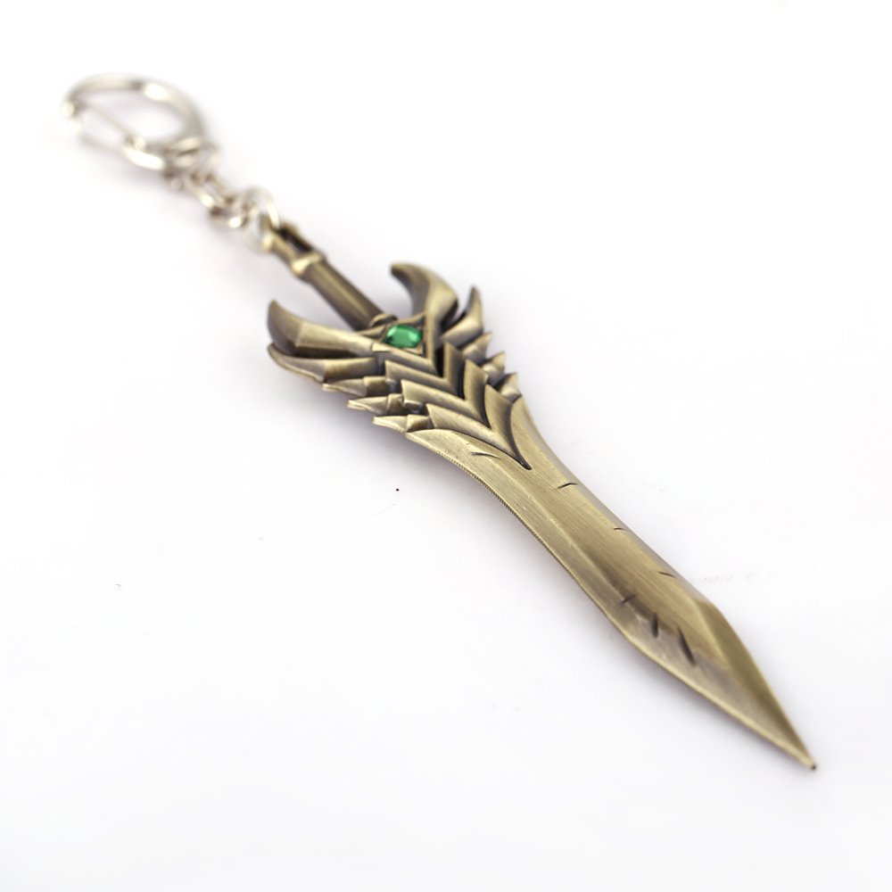 Aatrox The Darkin Blade Sword Keychain Riven Store