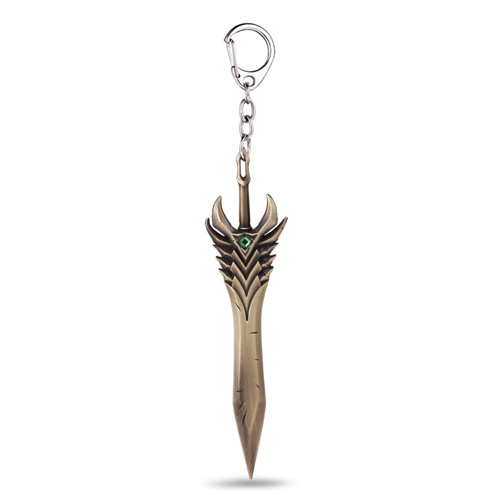 Aatrox The Darkin Blade Sword Keychain Riven Store