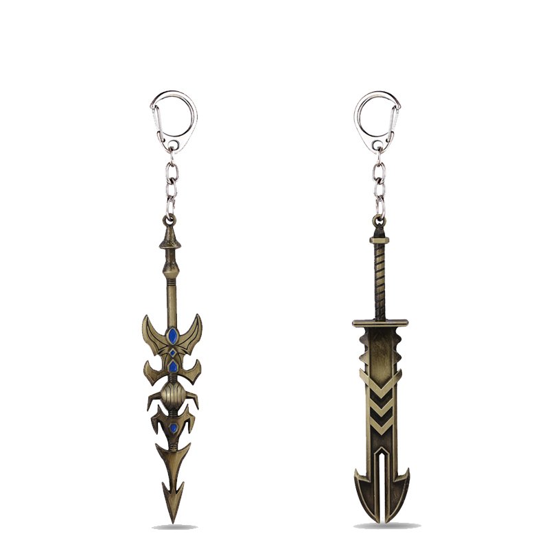 Jarvan IV The Exemplar of Demacia Weapons Keychains - Riven Store