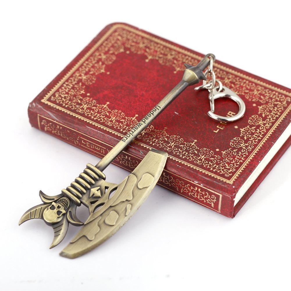Sion The Undead Juggernaut Battle Axe Keychains - Riven Store