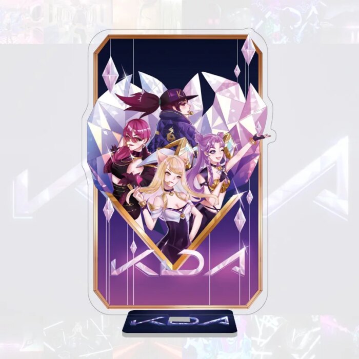 League of Legends K/DA Characters 2D Figures - Image 5