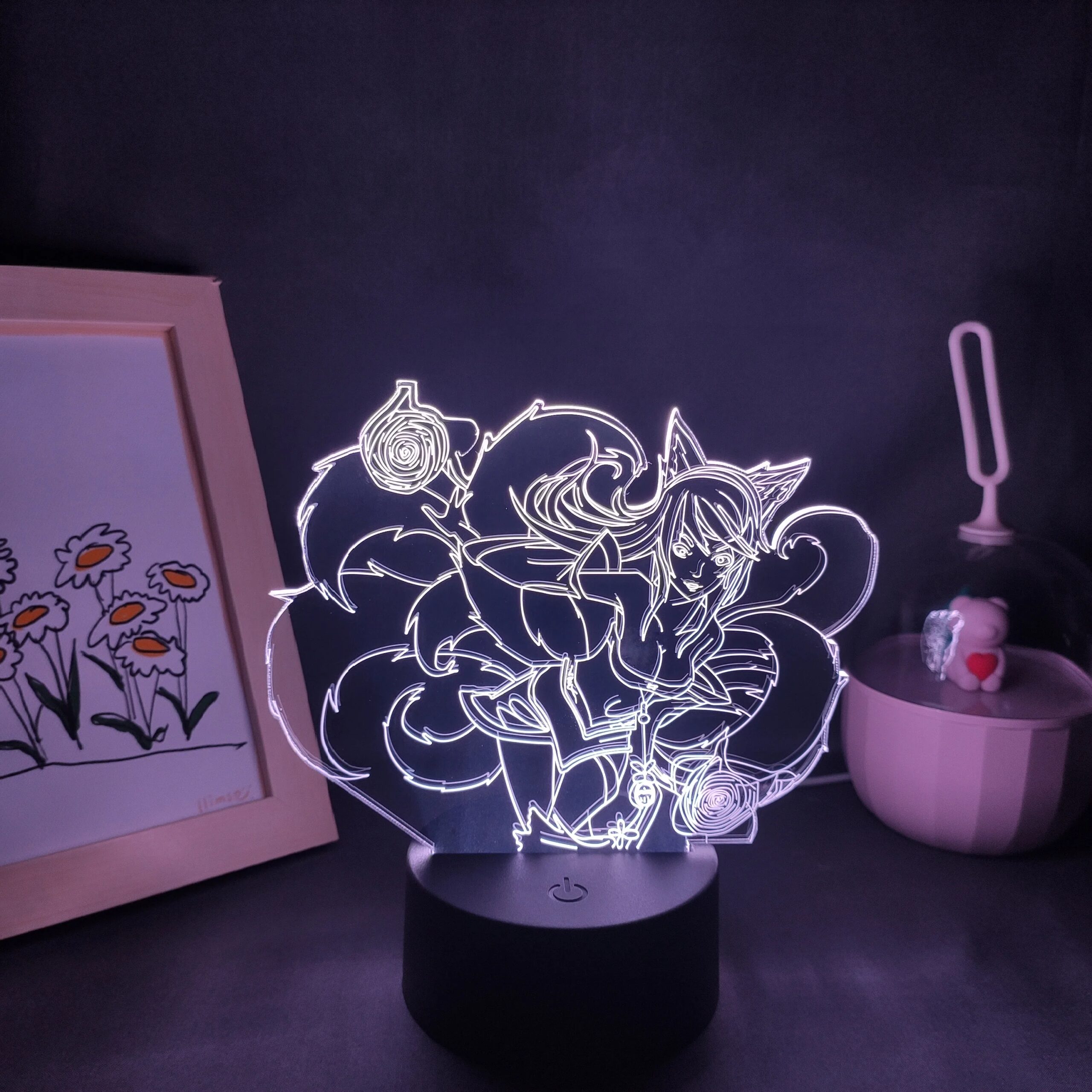 Black Lamp Base