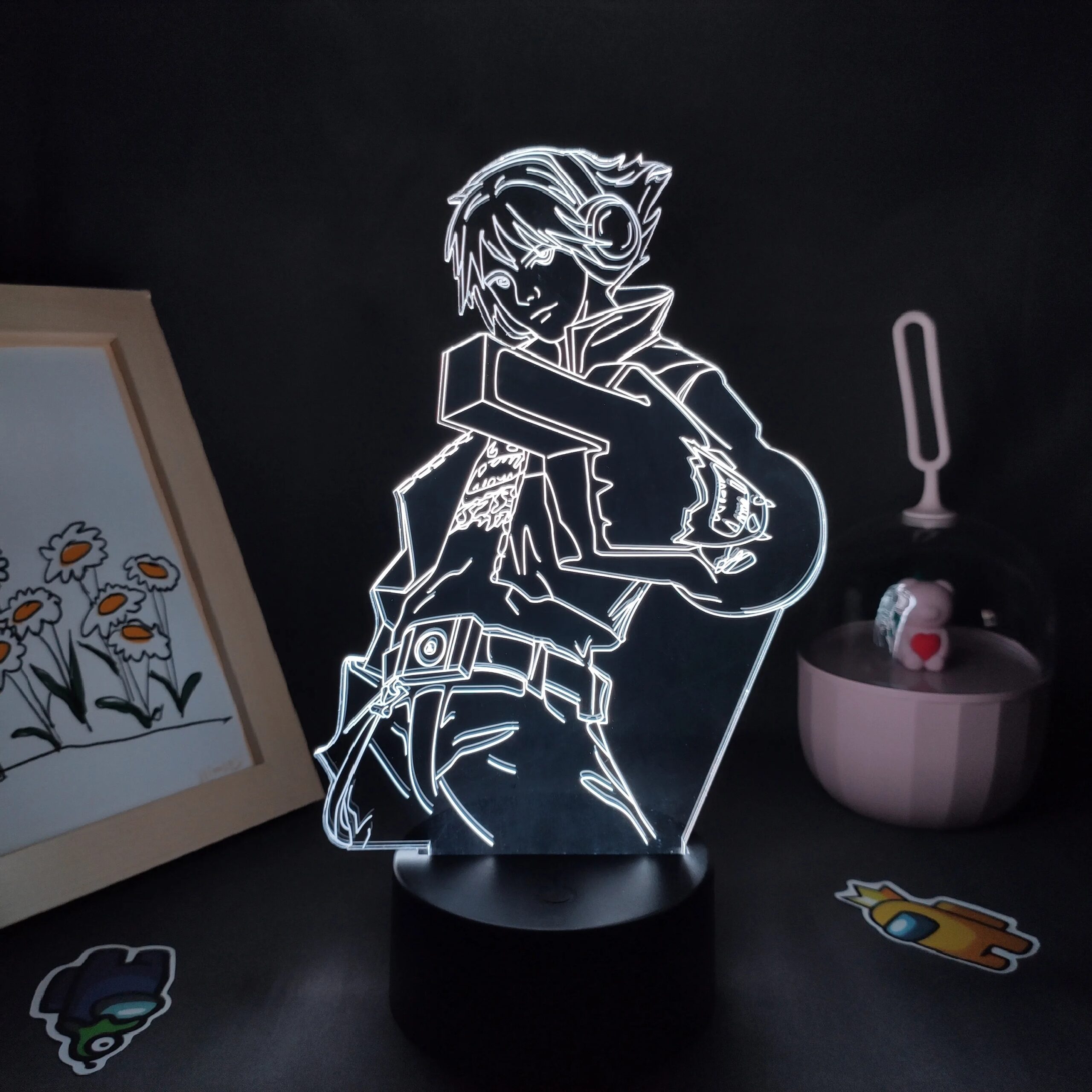 Black Lamp Base