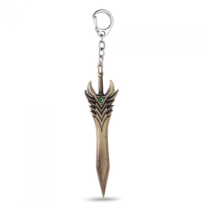 Aatrox The Darkin Blade Sword Keychain