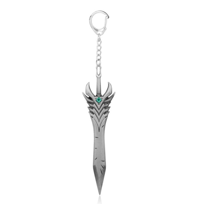 Aatrox The Darkin Blade Sword Keychain Riven Store