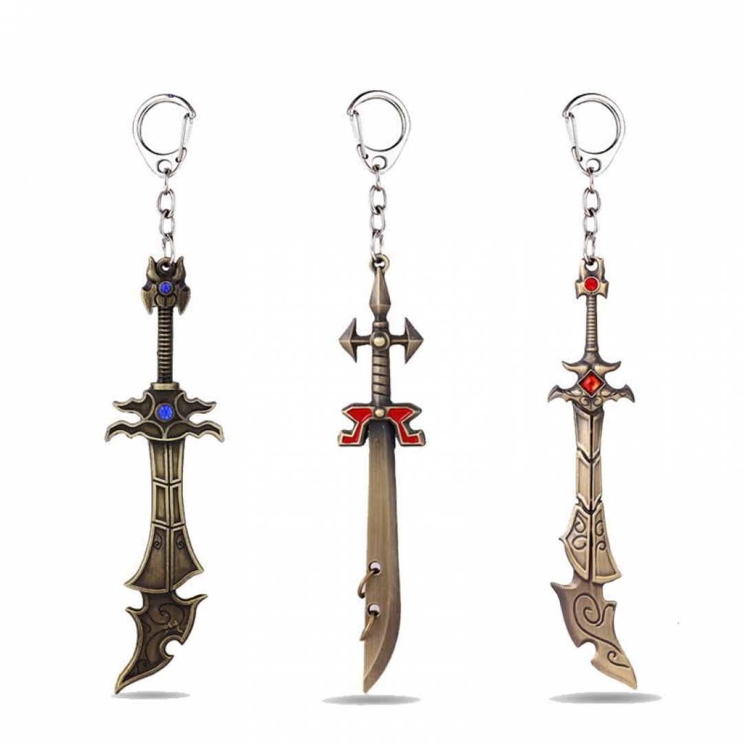 Master Yi The Wuju Bladesman Swords Keychains - Riven Store